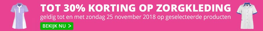 Tot 30% korting op zorgkleding