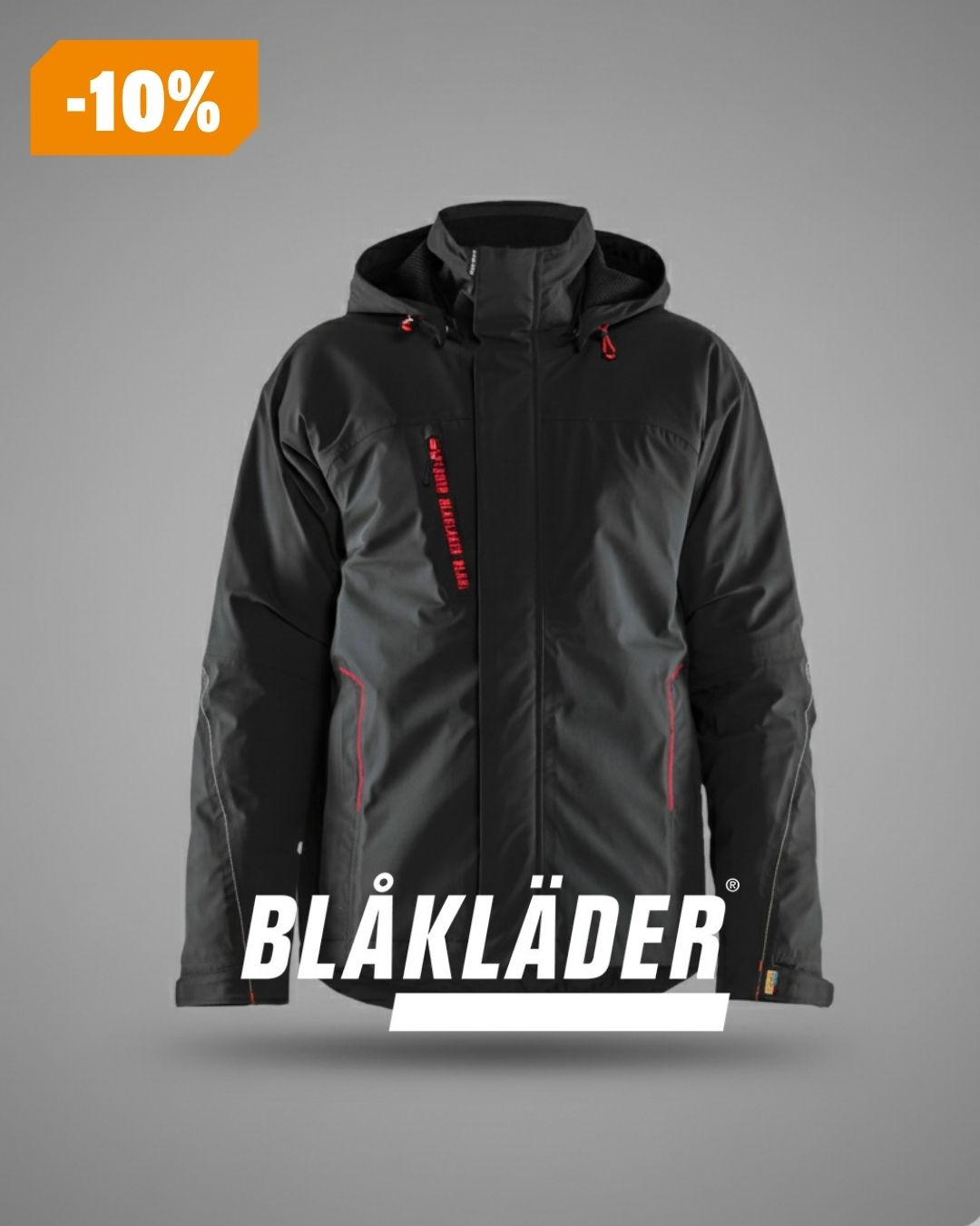 Blaklader met 10% korting