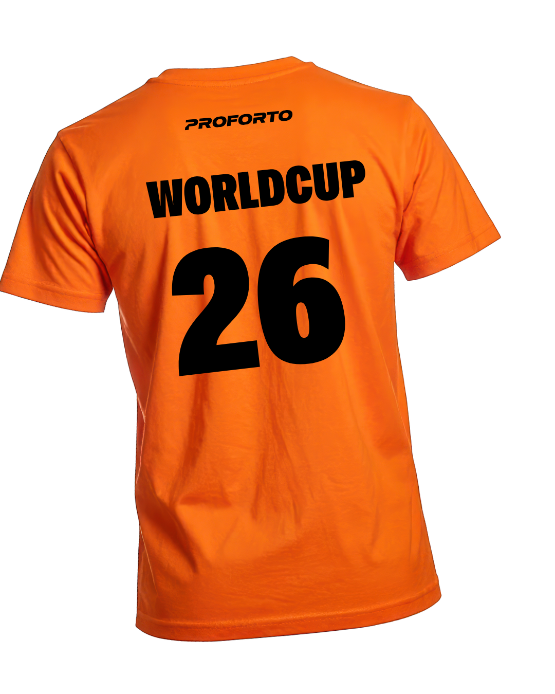 Proforto WK shirt voorkant met Worldcup 26 opdruk