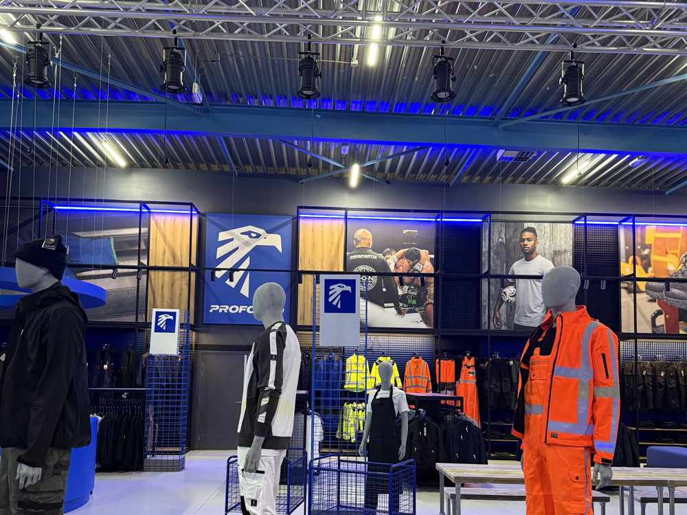 Hi-vis werkkleding en PBM afdeling